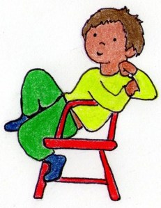 Should my child sit still when she learns to read?