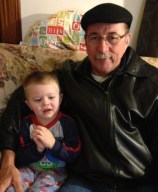 "Pop" Paul and grandson