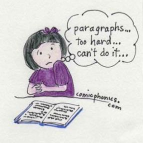 You diagnose the reading problems.