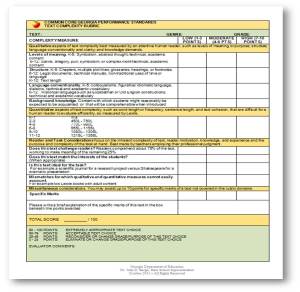 Common Core Georgia Standards